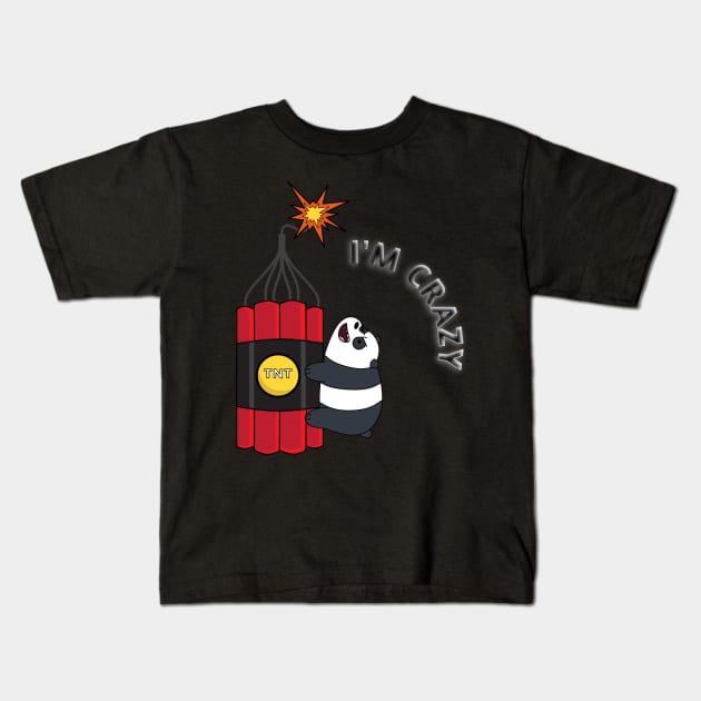 Panda Kids T-Shirt by Outland Origin